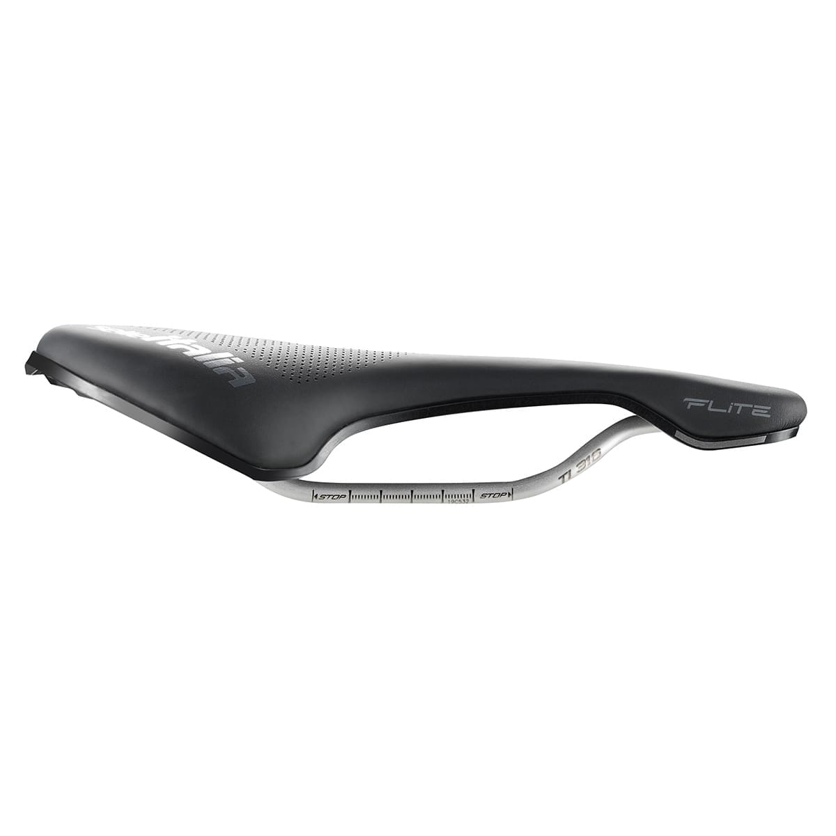 ITALIA FLITE BOOST SUPERFLOW S sadel Ti316 skinnesæt