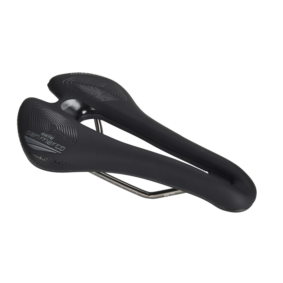 Selim SELLE SAN MARCO APSIDE SHORT SUPERCOMFORT OPEN-FIT RACING 139mm Raios Manganês