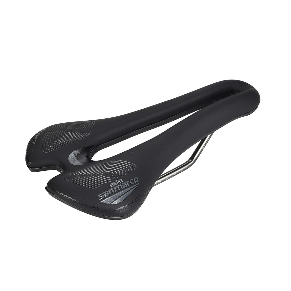Selim SELLE SAN MARCO APSIDE SHORT SUPERCOMFORT OPEN-FIT RACING 139mm Raios Manganês