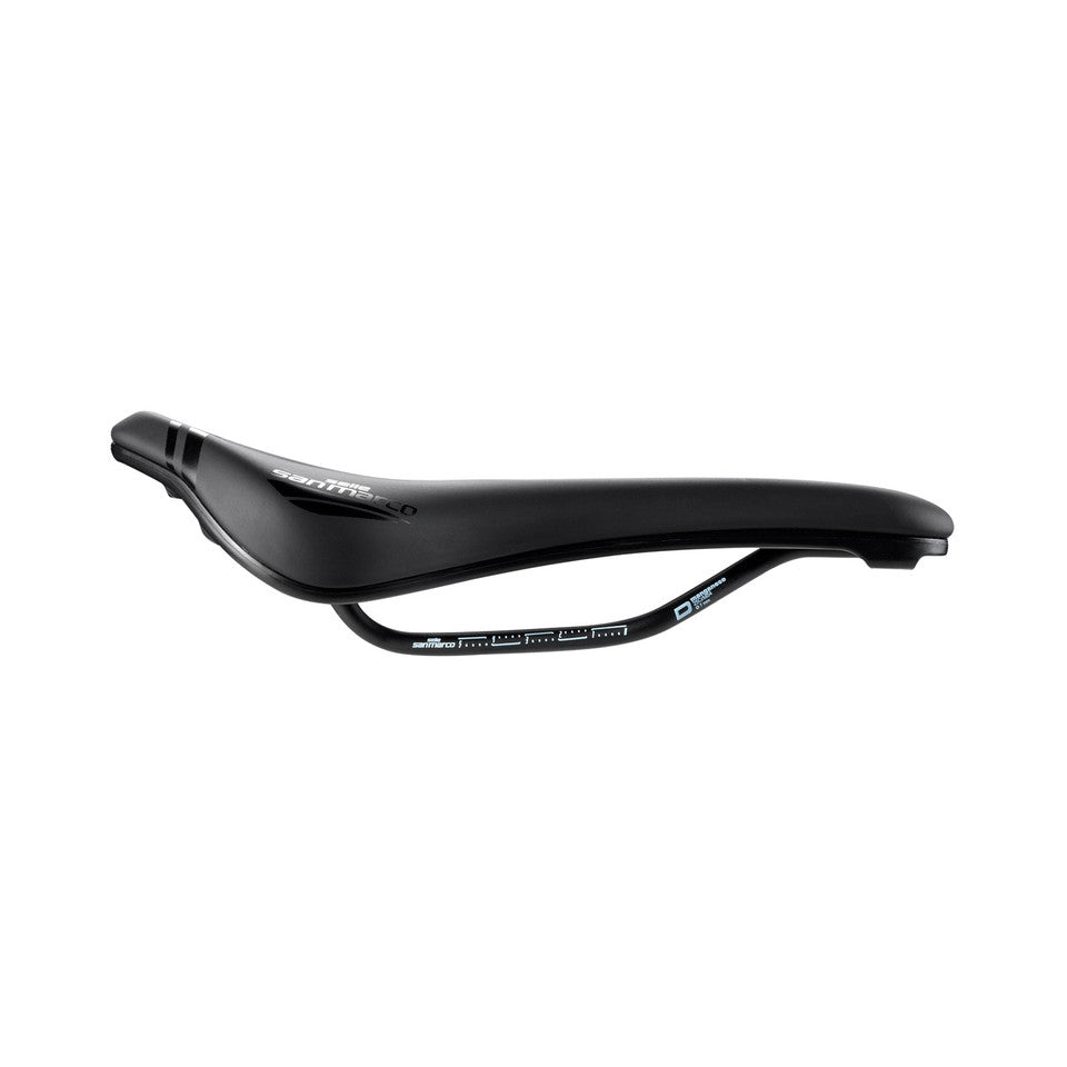 Sillín SAN MARCO GROUND SHORT OPEN-FIT DYNAMIC 140mm Negro