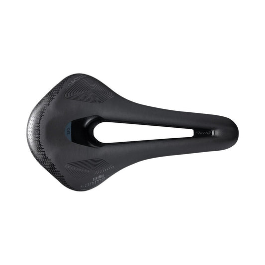 Sadul SAN MARCO SHORTFIT 2.0 SUPERCOMFORT OPEN-FIT RACING S3 Laius 140mm Xsilite Terasraamid