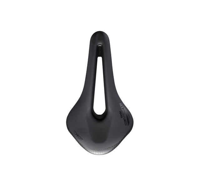 SAN MARCO SHORTFIT 2.0 COMFORT OPEN-FIT DYNAMIC L3 155mm Width Aluminium Rails Black Saddle