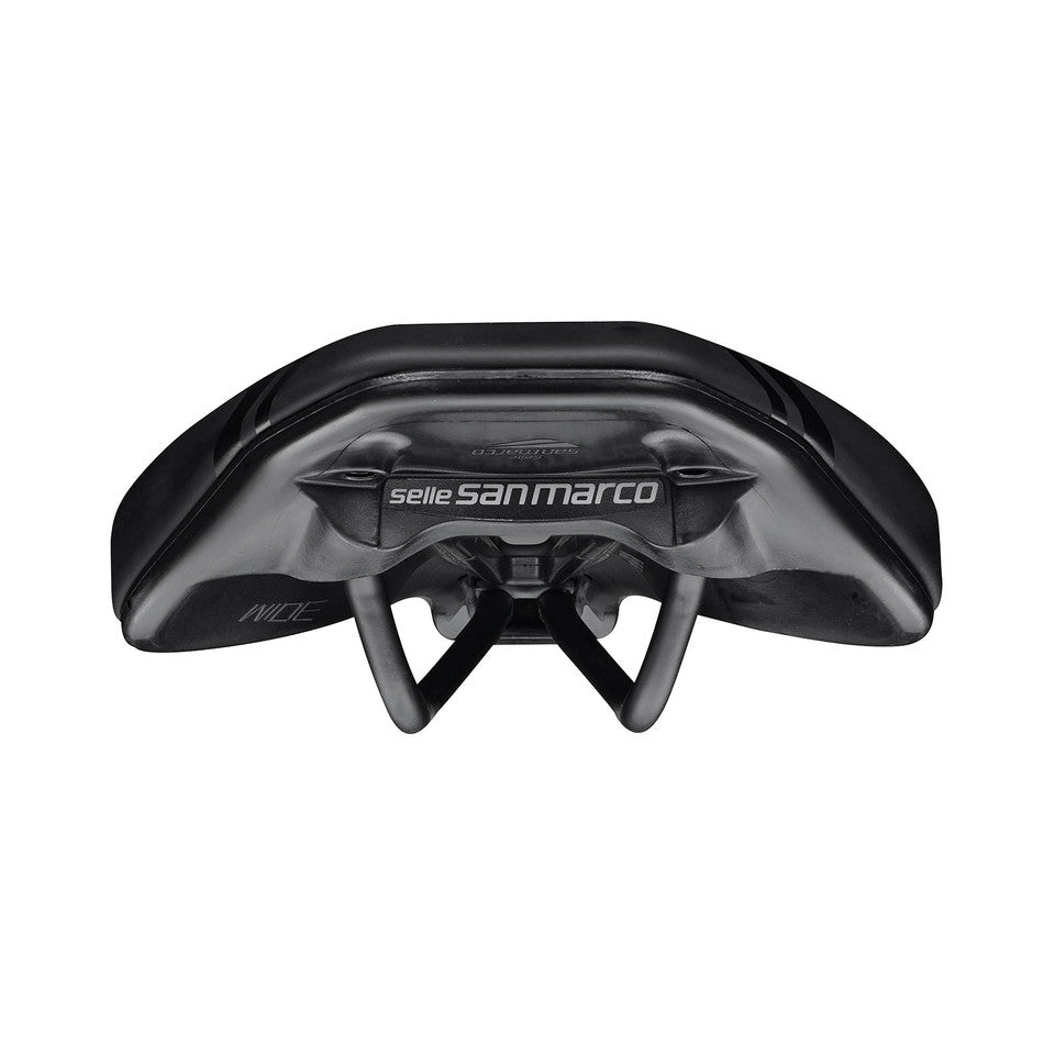 Sadel SAN MARCO GROUND SHORT OPEN-FIT DYNAMIC 155mm Sort