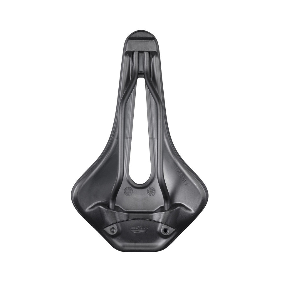 Sadel SAN MARCO GROUND SHORT OPEN-FIT DYNAMIC 155mm Sort