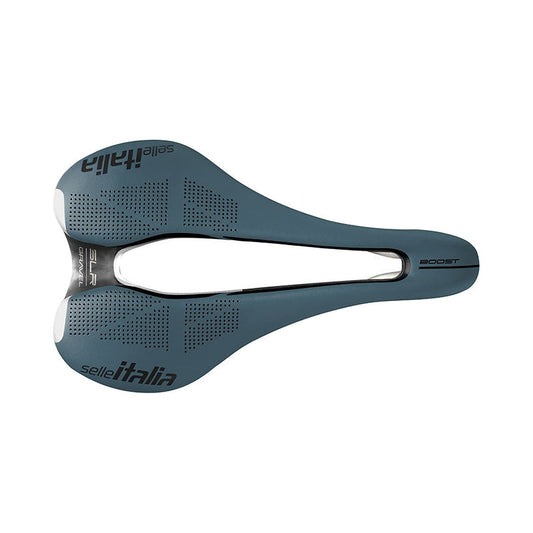 SELLE ITALIA SLR BOOST GRAVEL SUPERFLOW L Rails TI316 sadul Sinine