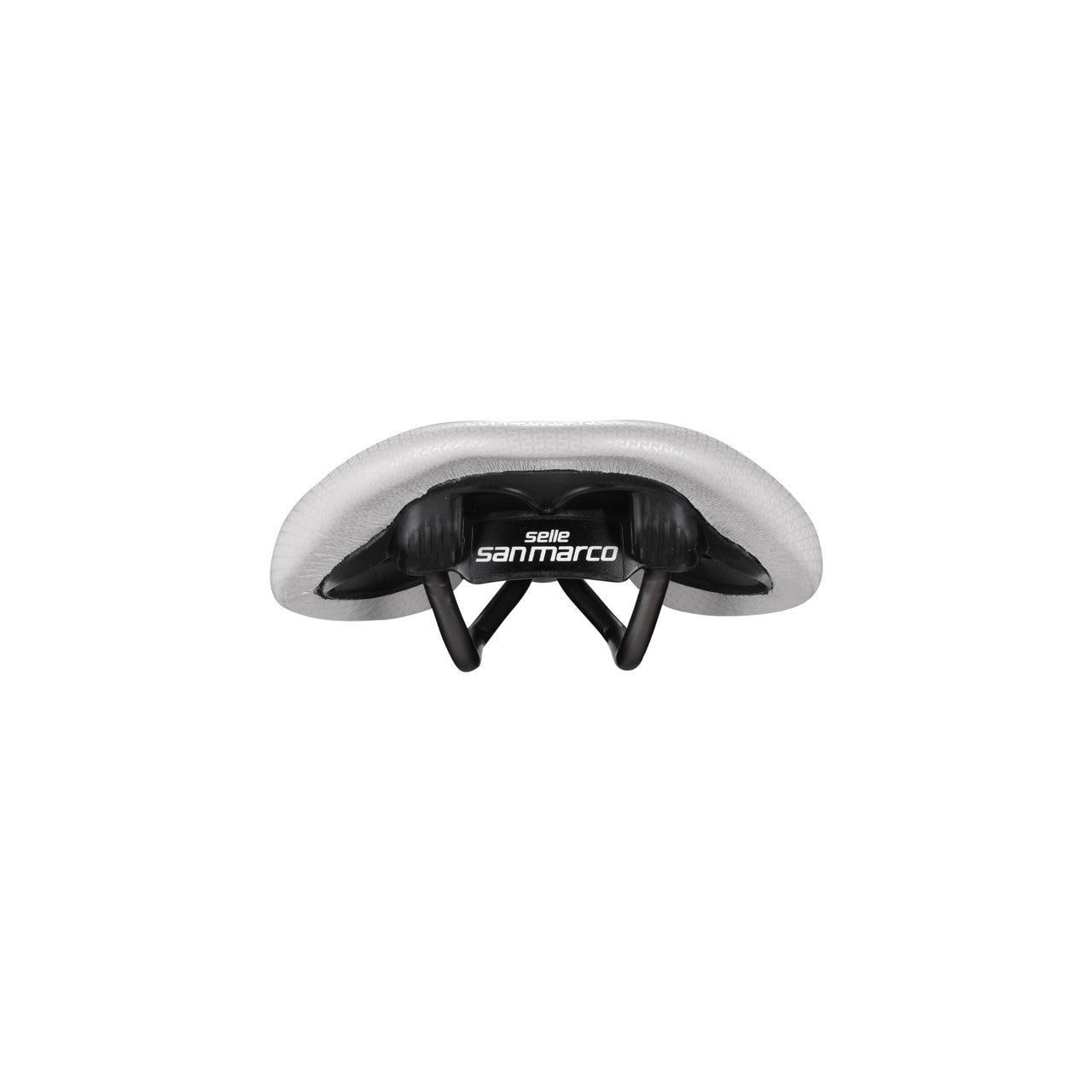 Sadel SAN MARCO ALLROAD SUPERCONFORT OPEN-FIT RACING L3 Bredd 146mm Stålskenor Xsilite Grå/Vit