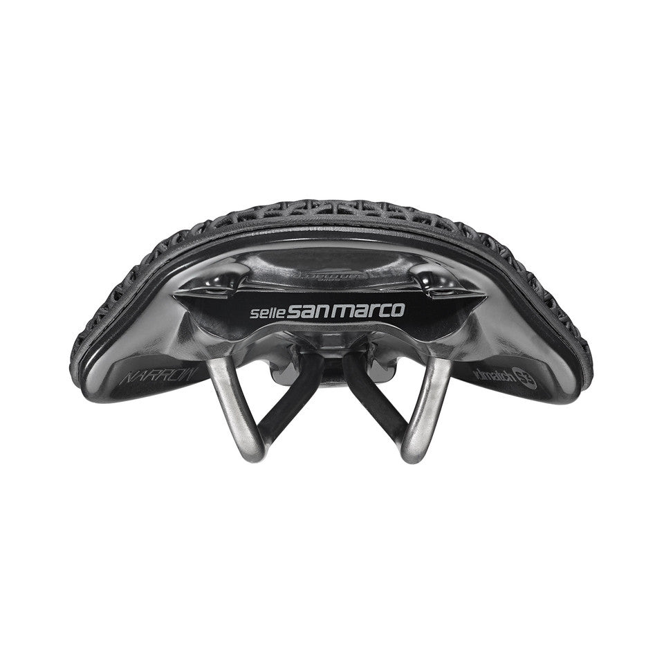 SAN MARCO SHORTFIT 2.0 3D OPEN-FIT RACING S3 Width 140mm Xsilite Alu Rails Saddle