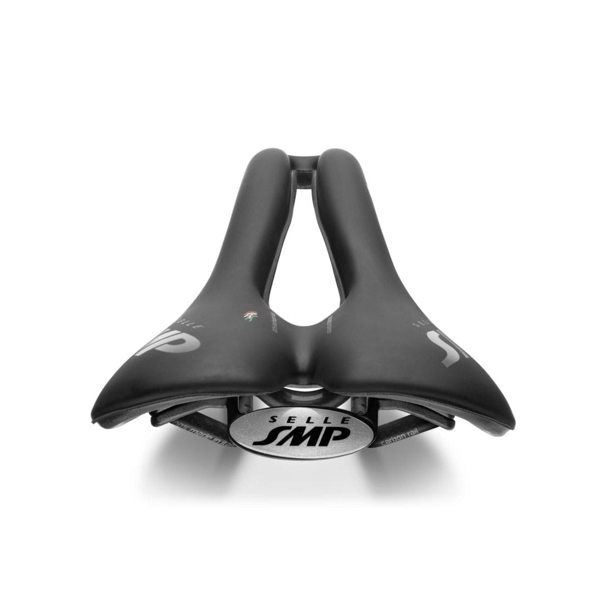 Saddel SMP WELL GEL bredde 144mm carbon skinne