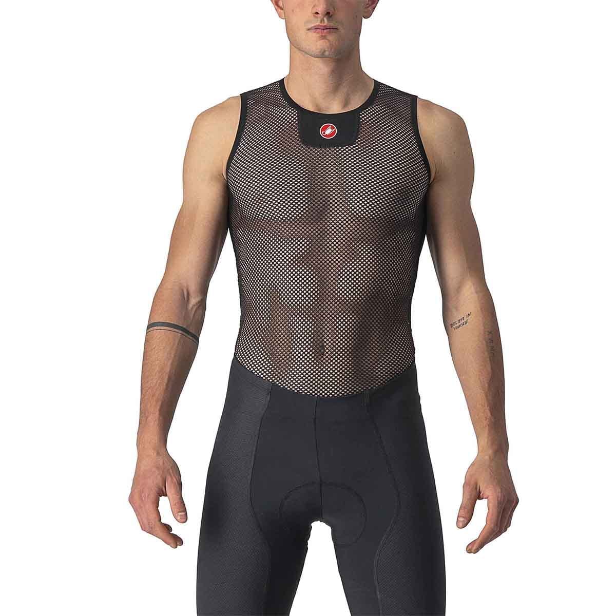 Intimo Tecnico CASTELLI CORE MESH 3 Senza Maniche Nero