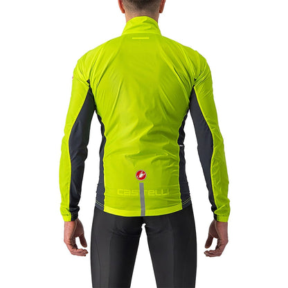 CASTELLI SQUADRA STRETCH Jacket Yellow/Grey