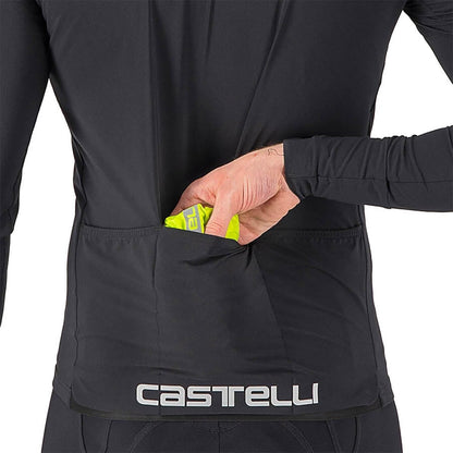 CASTELLI SQUADRA STRETCH Jacket Yellow/Grey