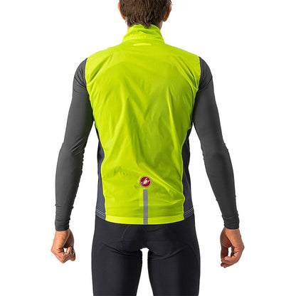 CASTELLI SQUADRA STRETCH Gilet Yellow/Grey