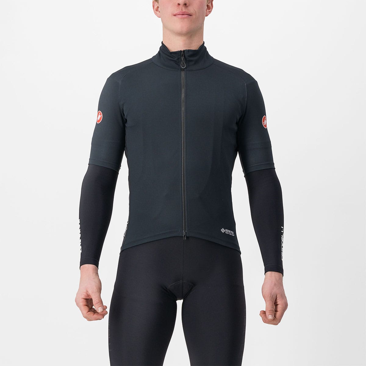Maglia CASTELLI PERFETTO RoS 2 WIND Maniche Corte Nero