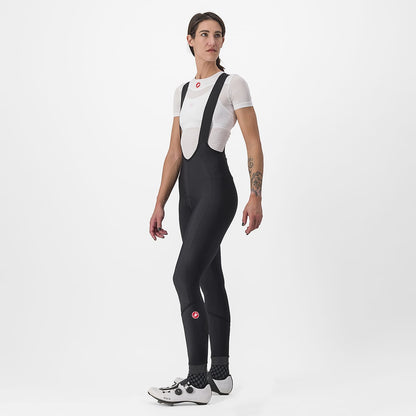 Pikad Traksidega Rattapüksid CASTELLI VELOCISSIMA DT Naiste Must Reflex