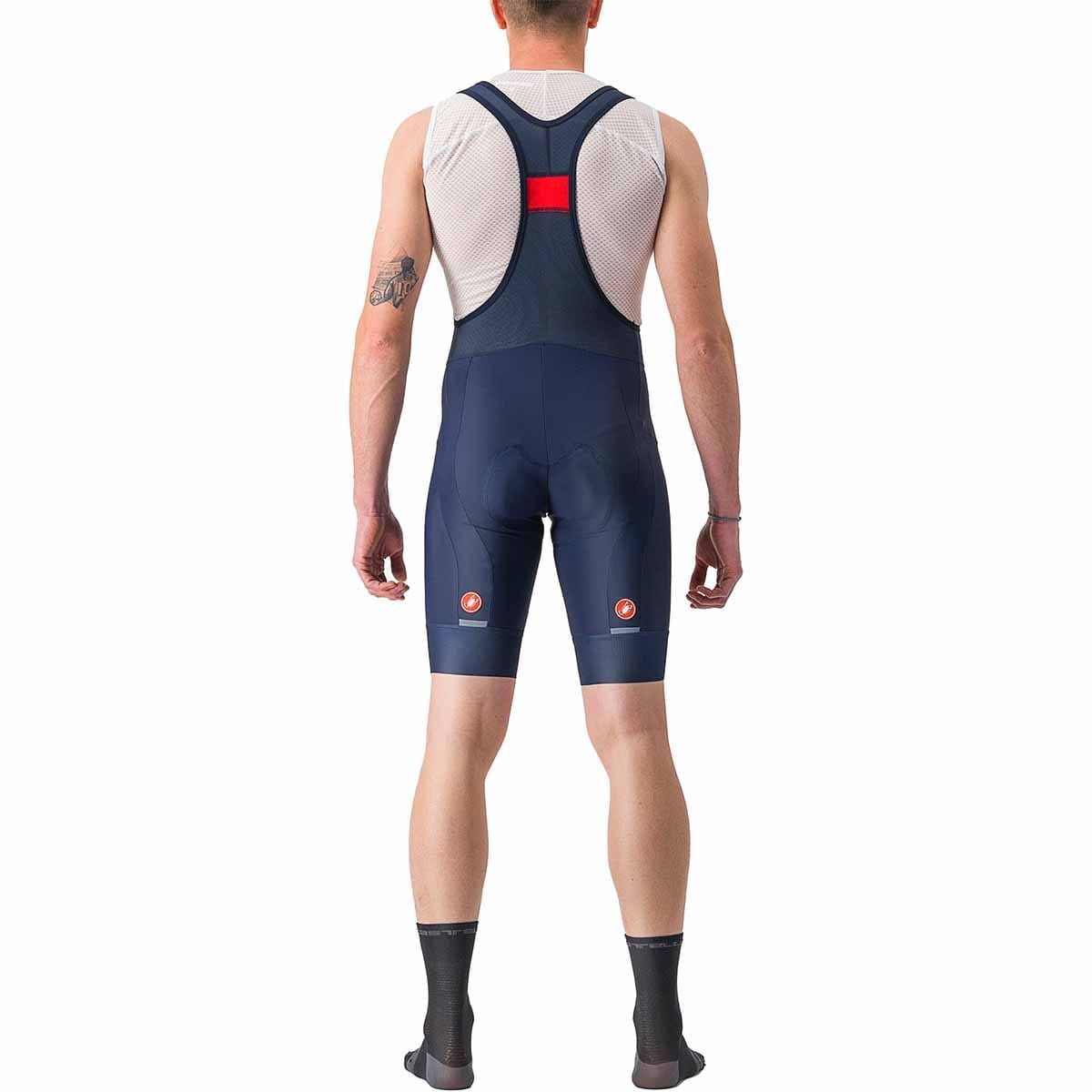 Korta Bib-shorts CASTELLI ENTRATA 2 Blå