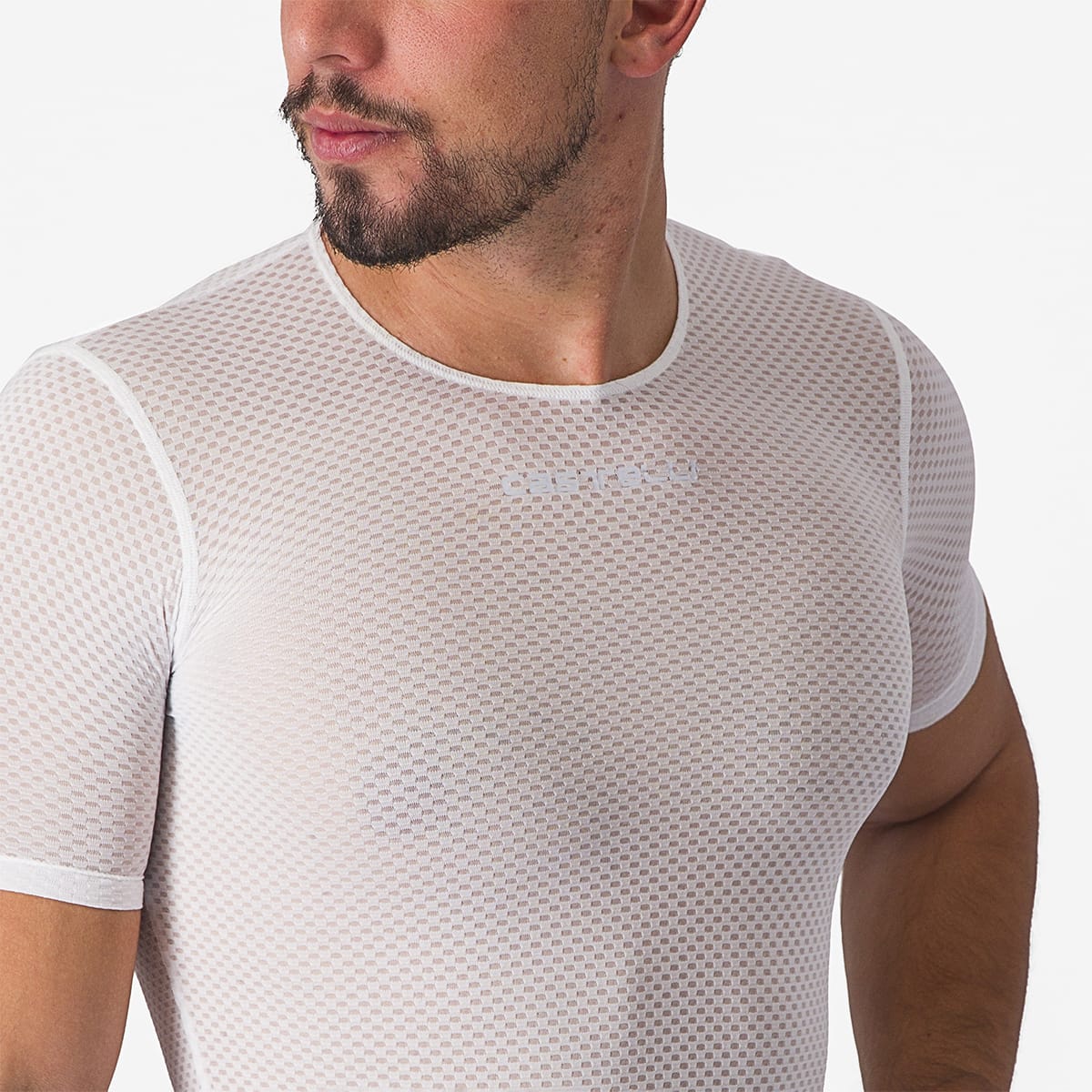 Intimo CASTELLI PRO MESH 2.0 Maniche Corte Bianco