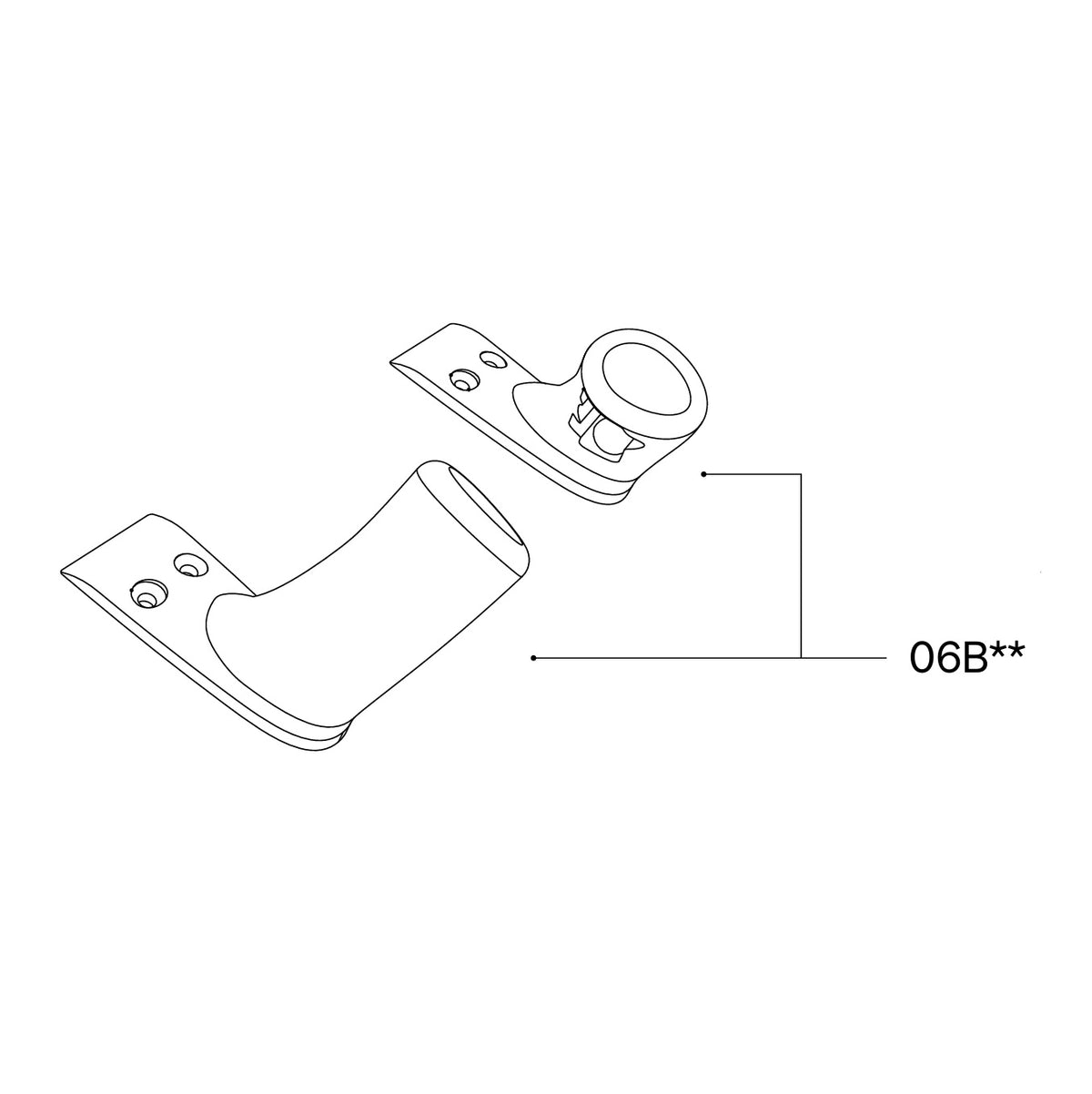 Grip per prolunghe DEDA FAST PRO per Blips Shimano SW-R9150