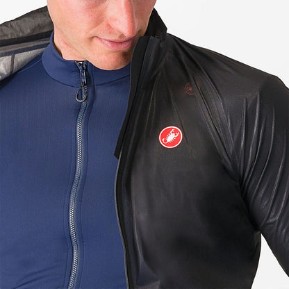 CASTELLI SQUALL SHELL -takki Musta/Harmaa