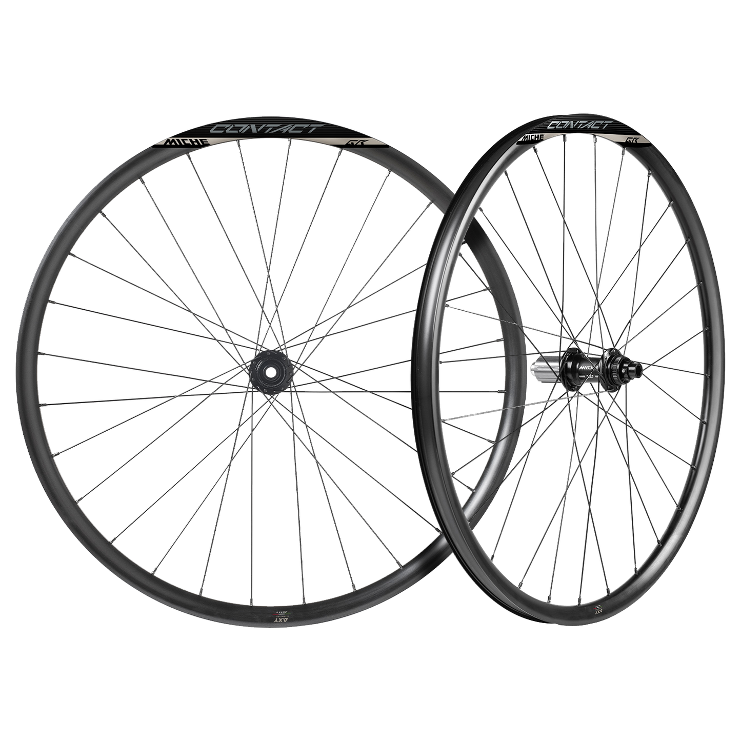 Paire de Roues MICHE CONTACT GR  DISC à Pneus (Center Lock)