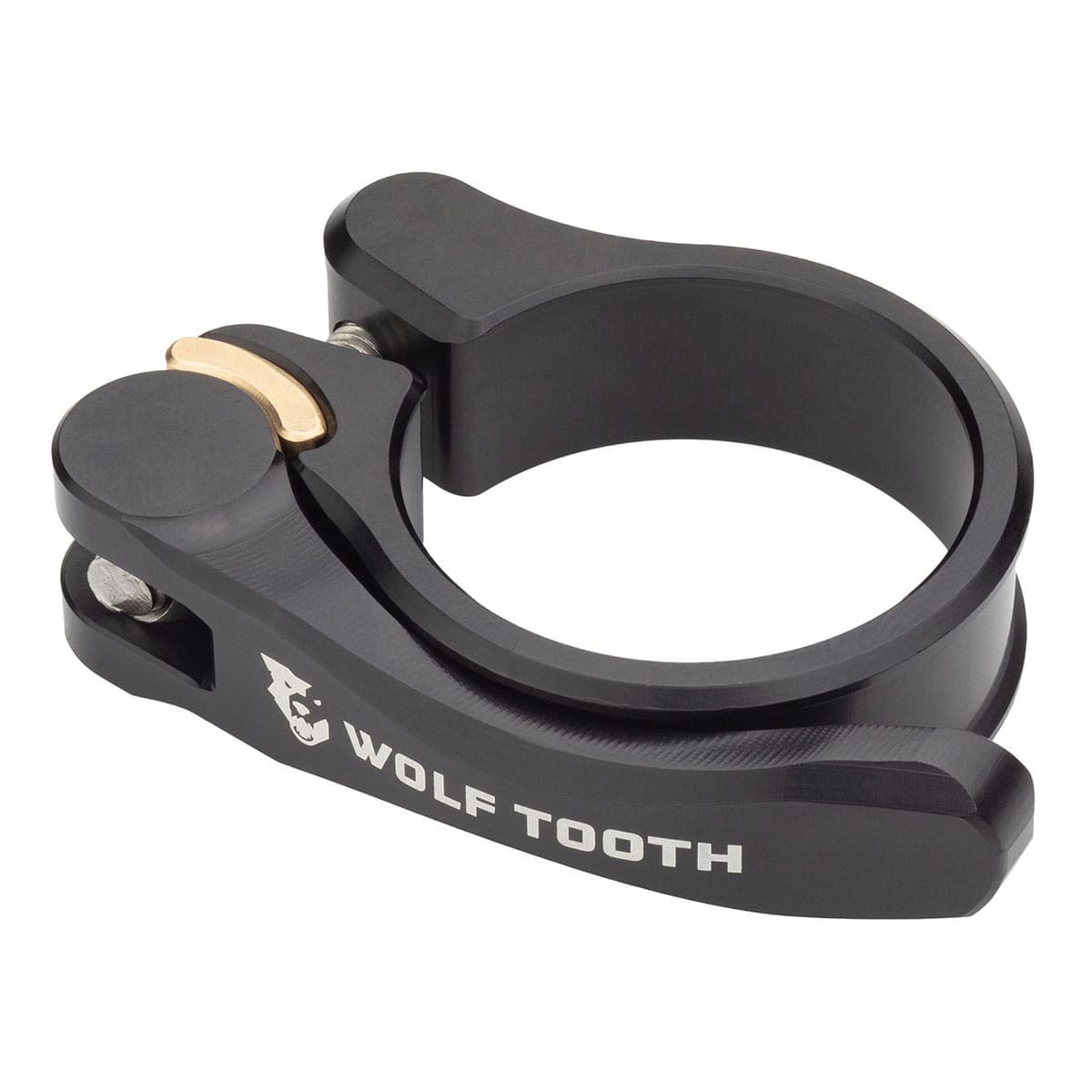 Sattelklemme WOLF TOOTH Schnellspanner Schwarz