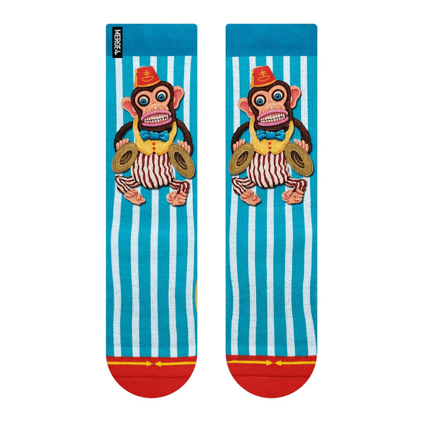 Chaussettes MERGE4 DIRK HAYS BANGING MONKEY