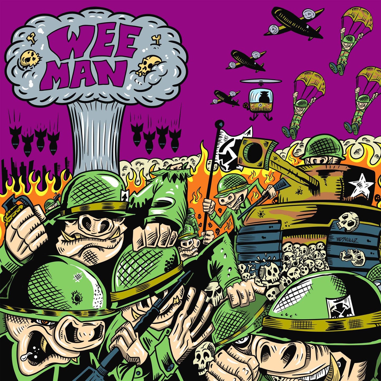 Meias MERGE4 WEEMAN WAR PIGS