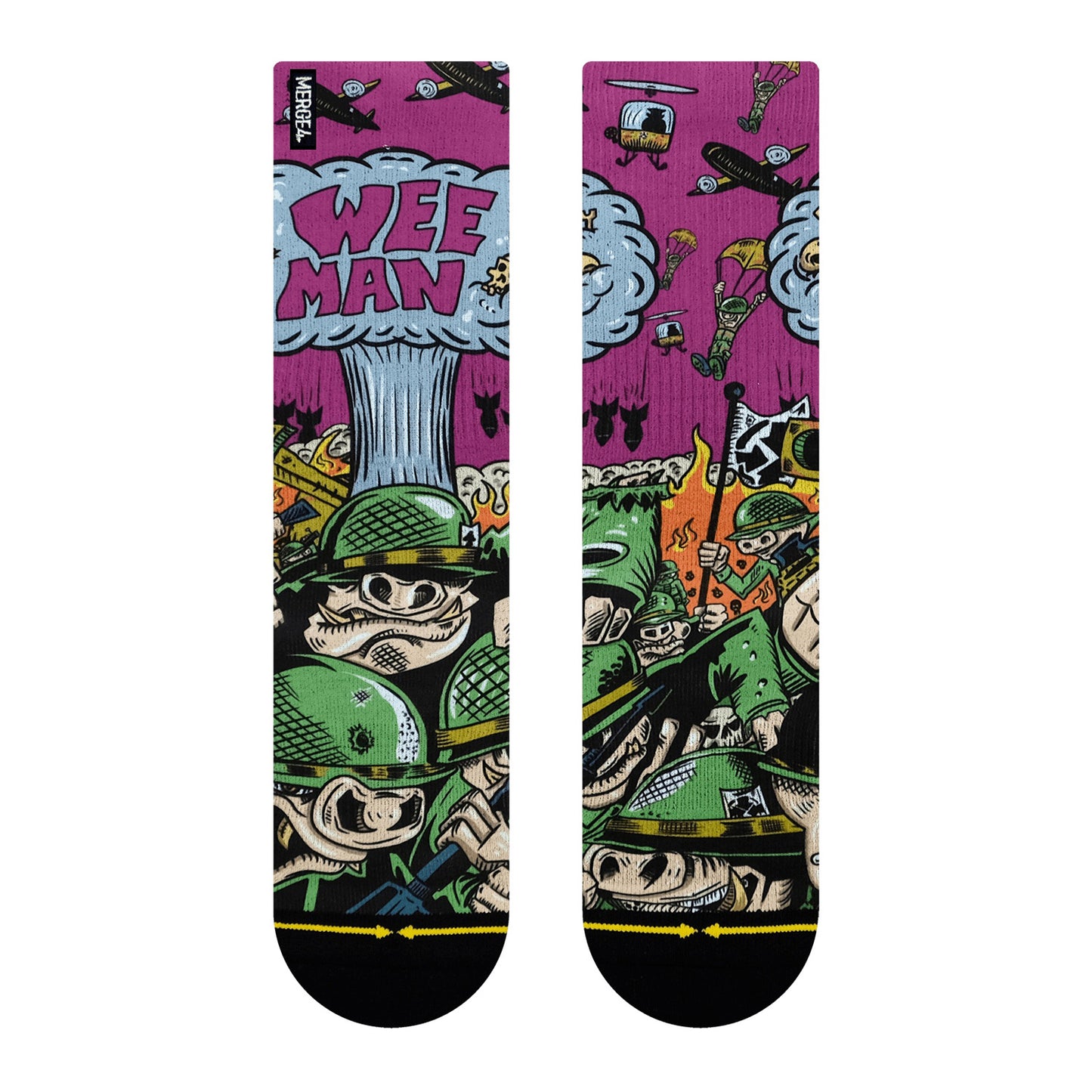Meias MERGE4 WEEMAN WAR PIGS