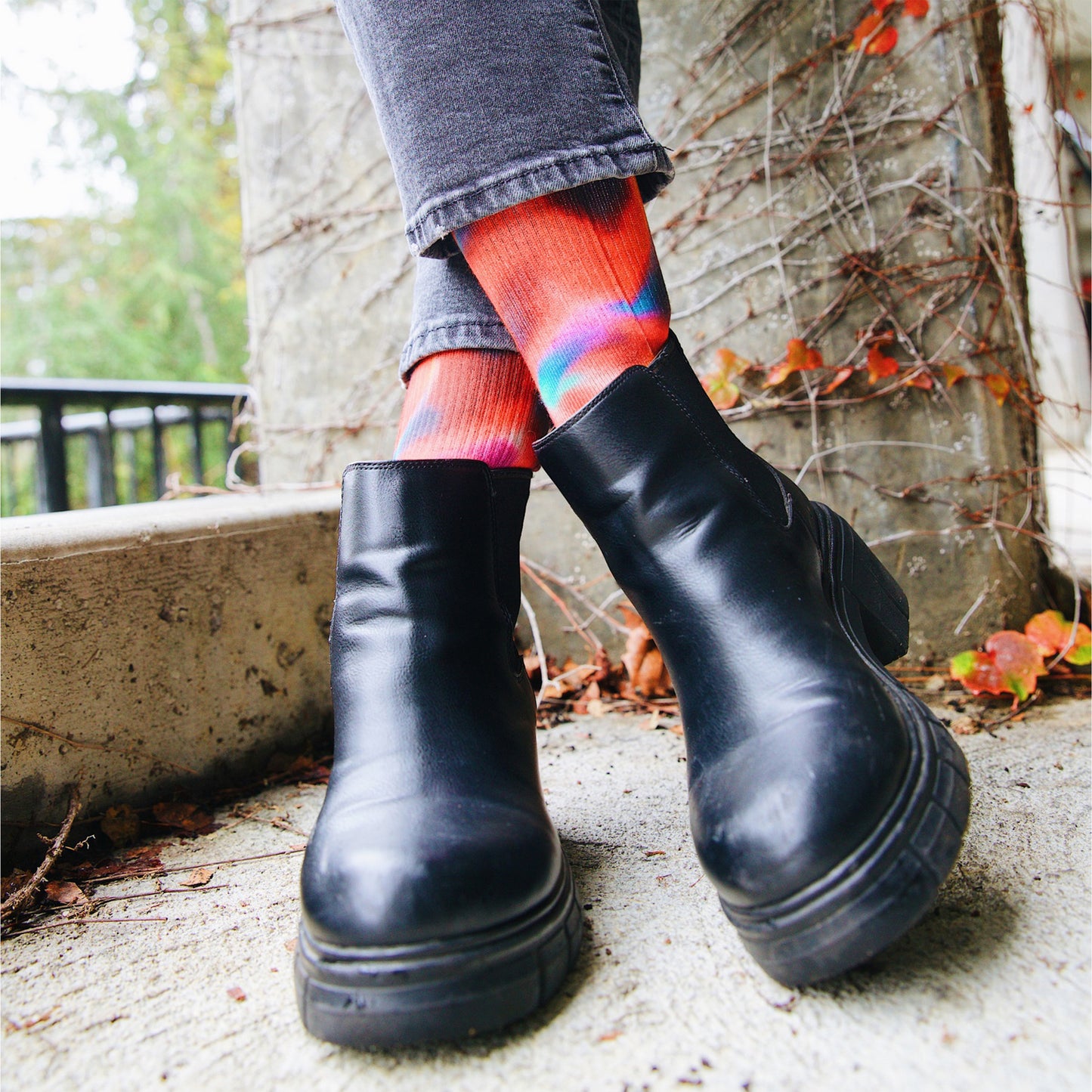 Chaussettes MERGE4 DJB RED WATER
