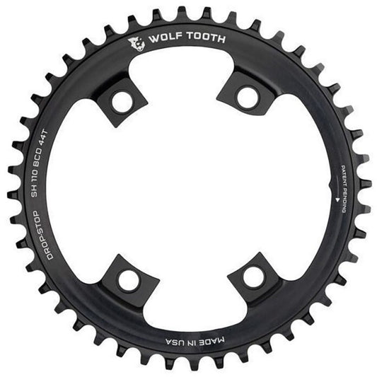 WOLF TOOTH ASYMETRIQUE SHIMANO 9/10/11 V 4-reikäinen ketjuratas 110 mm