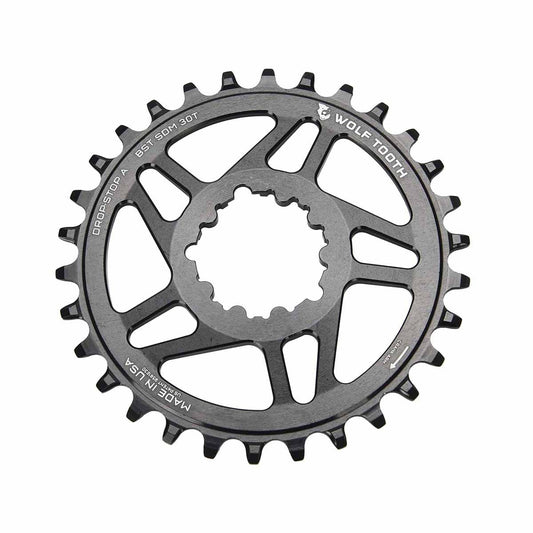 Piatto singolo WOLF TOOTH BOOST 10/11/12V Sram Direct Mount Offset 3mm Nero
