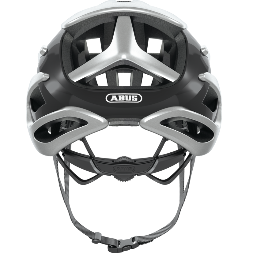 Road Helmet ABUS AIRBREAKER Silver