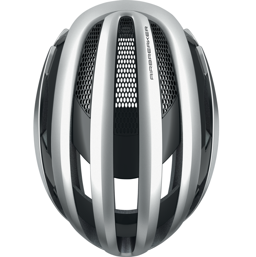 Road Helmet ABUS AIRBREAKER Silver