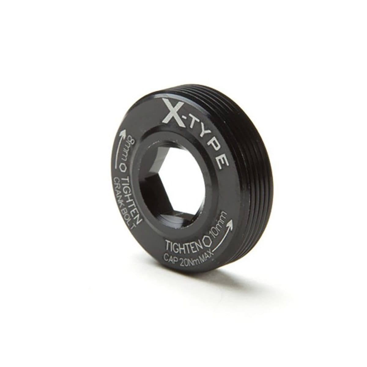 RACE FACE Self-Extracting Cap for X-Type Crankset Black