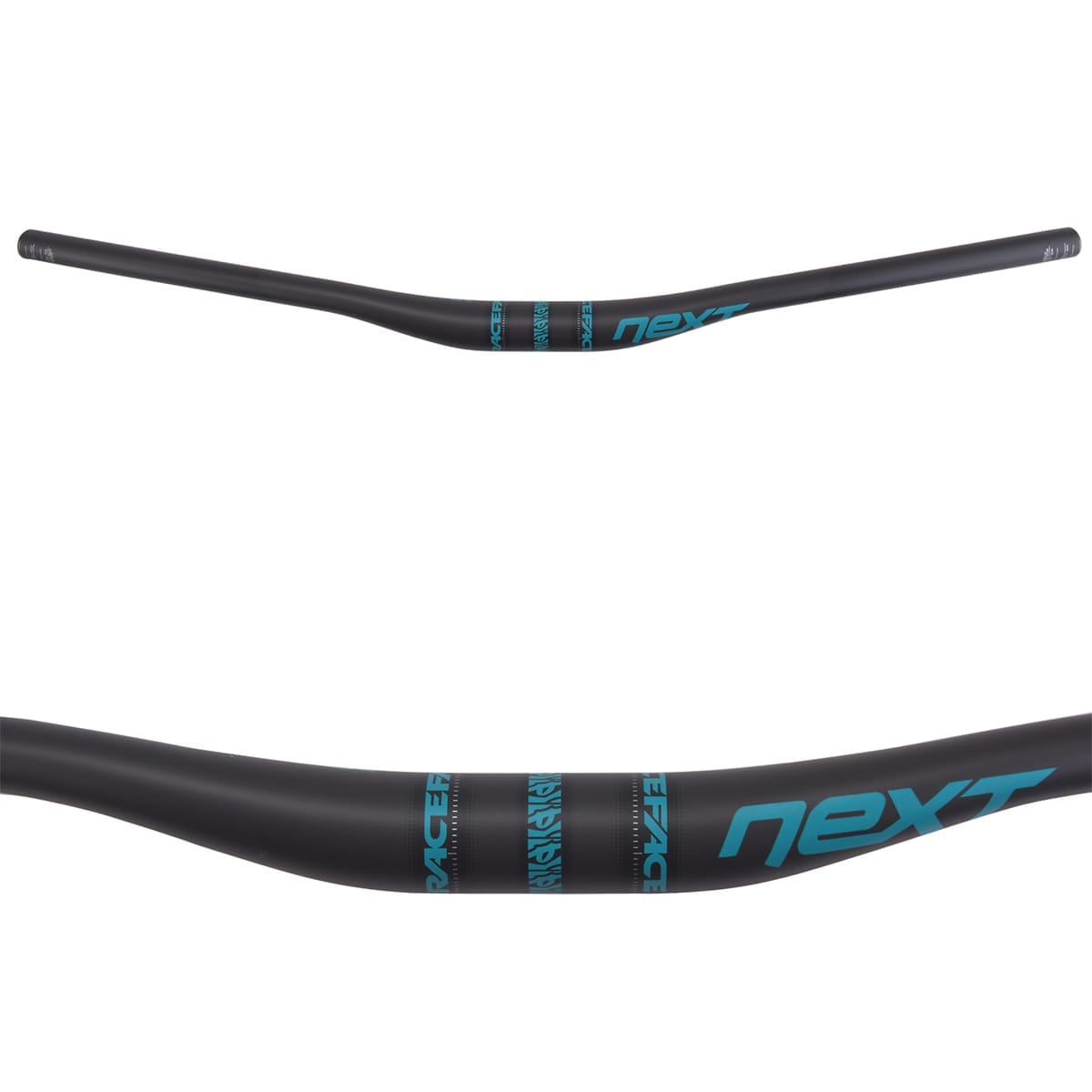 Styr RACE FACE NEXT Rise 20mm 760mm Carbon/Turkis
