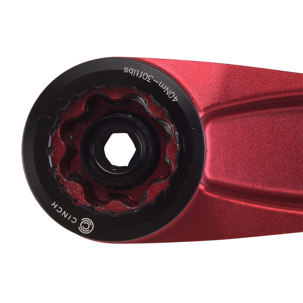 Krankarms RACE FACE ATLAS CINCH Bundbeslag 68/73 mm Rød