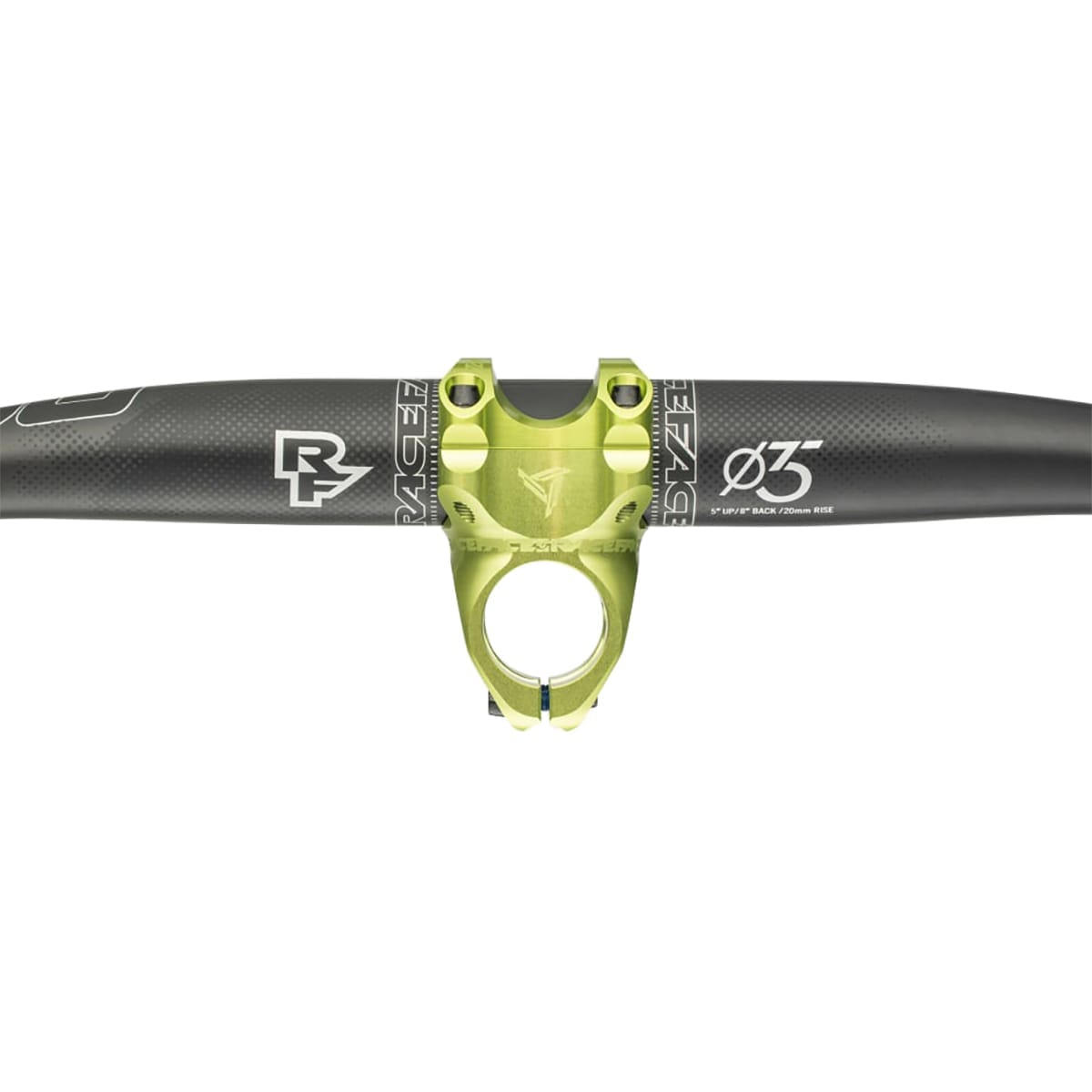 Styrstam RACE FACE TURBINE-R 0° Ø 35 mm Grön