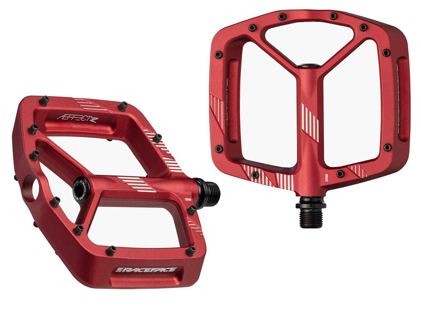 Pedali Piatti RACE FACE AEFFECT R Rosso