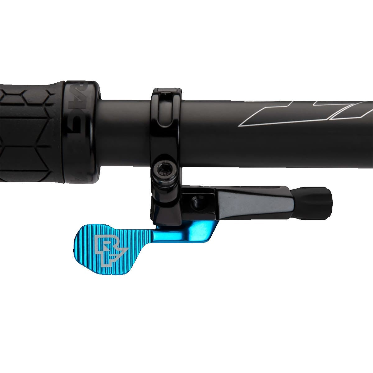 RACE FACE TURBINE R 1X Left Dropper Seatpost Remote Blue