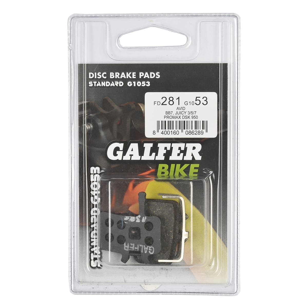 Τακάκια φρένων GALFER Avid Juicy 3-5-7 / Juicy Ultimate / Juicy Carbon / BB7 / Promax 950