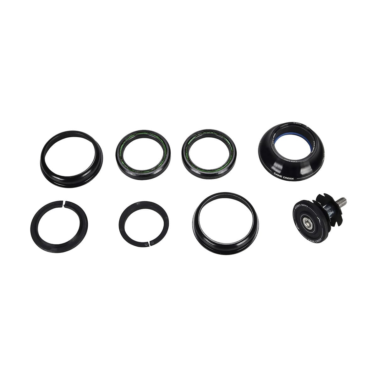 Halbintegrierter Steuersatz CANE CREEK TEN 1"1/8 ZS44 BAA0209K Schwarz