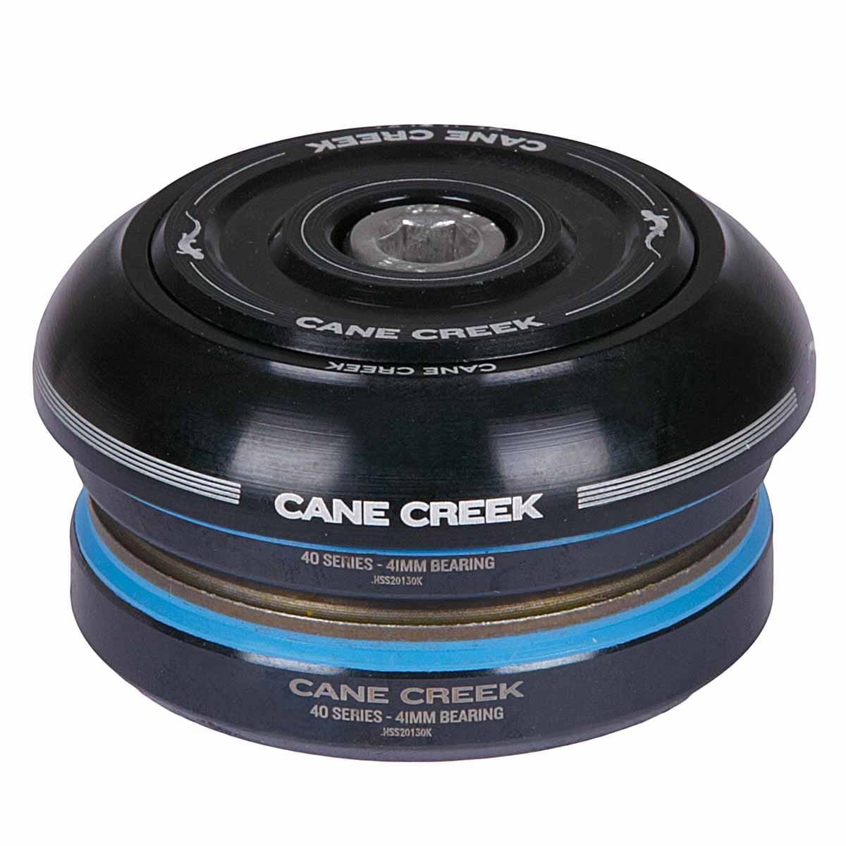 Integreret styresæt CANE CREEK FORTY 1"1/8 IS41 Alu Sort