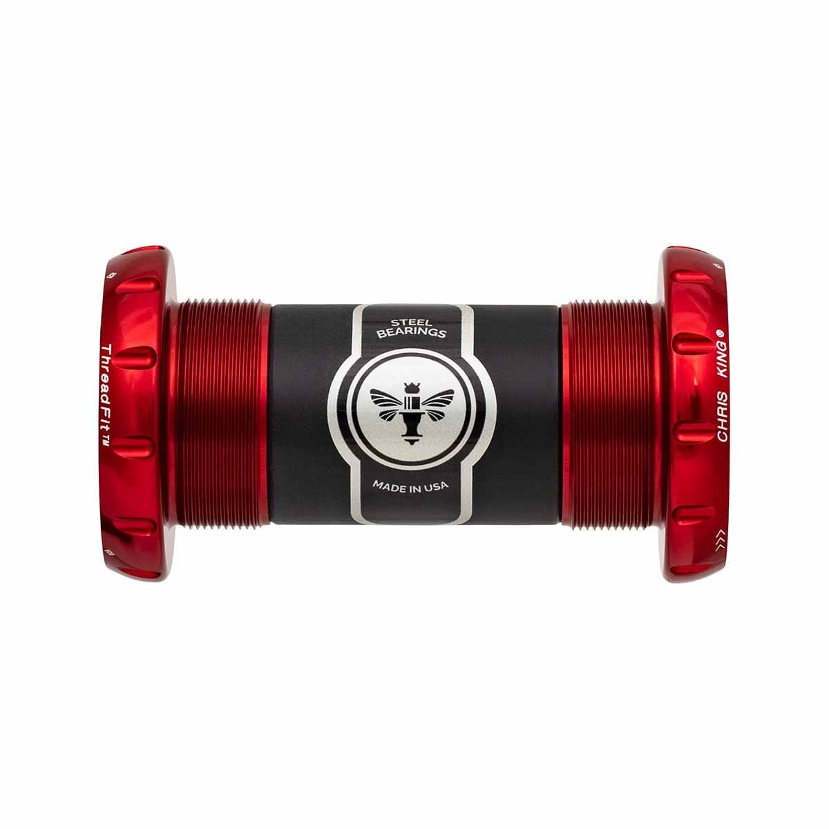 Krankboks CHRIS KING ThreadFit 30 68/73 mm Sram DUB Keramik Rød