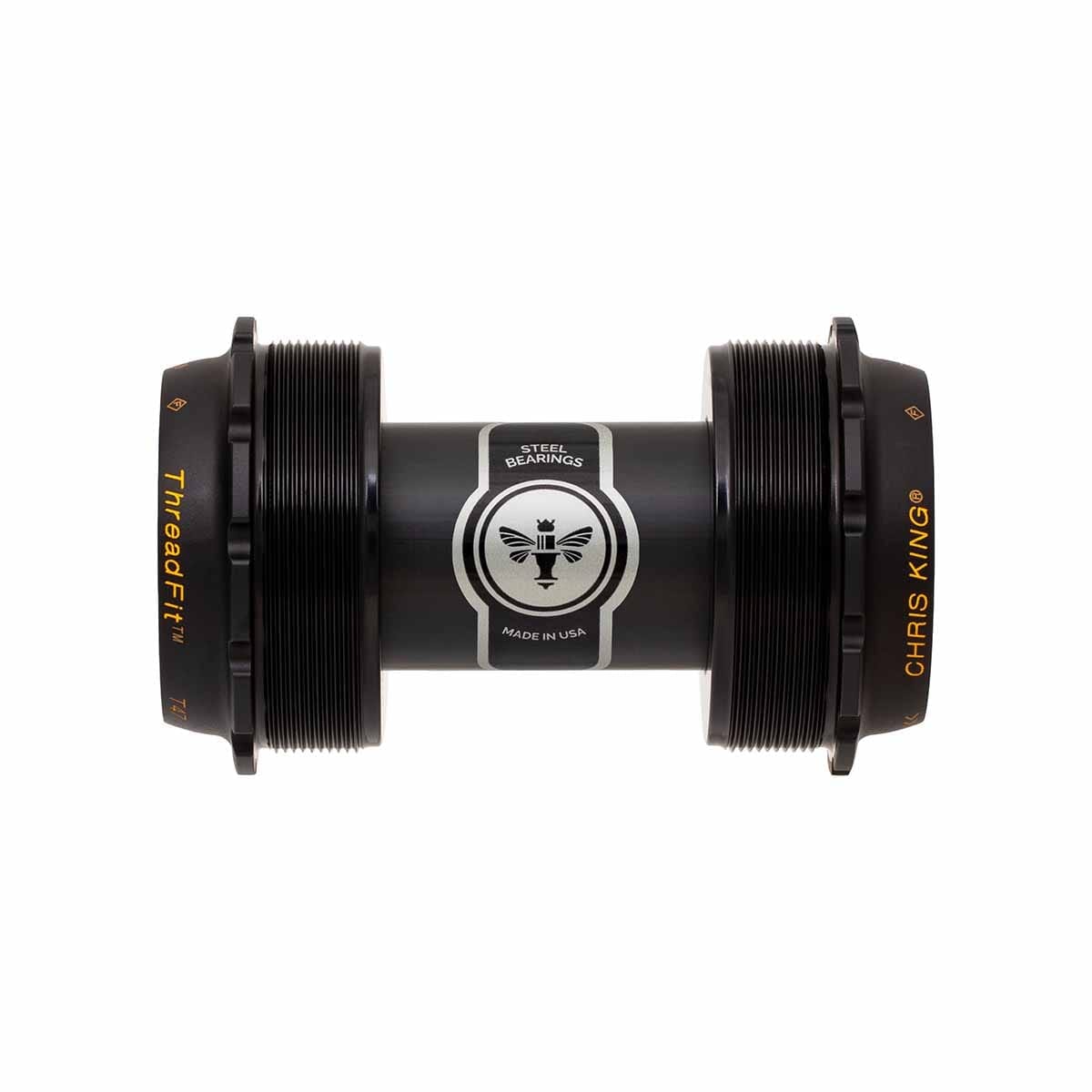 Střední složení CHRIS KING ThreadFit T47 24x 68/73 mm matná černá