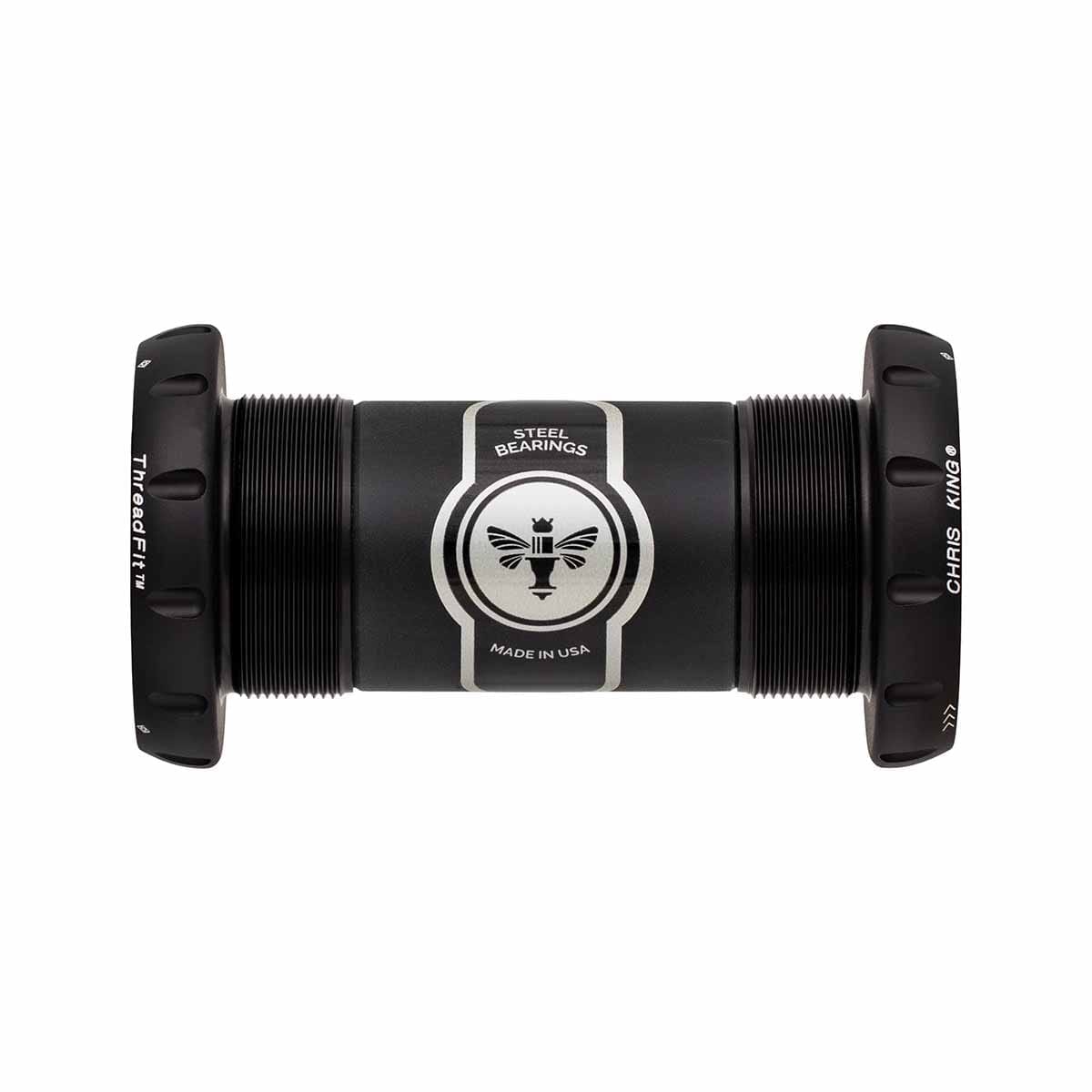 CHRIS KING ThreadFit 30 68/73 mm Sram DUB Matta Musta keskiölaakeri
