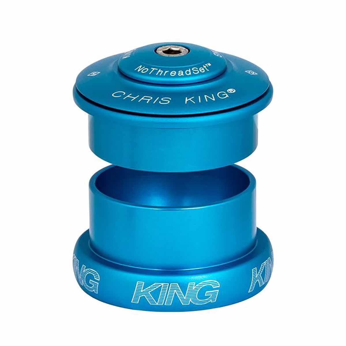 Jogo de Direção Semi-Integrado / Externo CHRIS KING INSET i5 1"1/8-1,5" ZS49/EC49 Turquesa