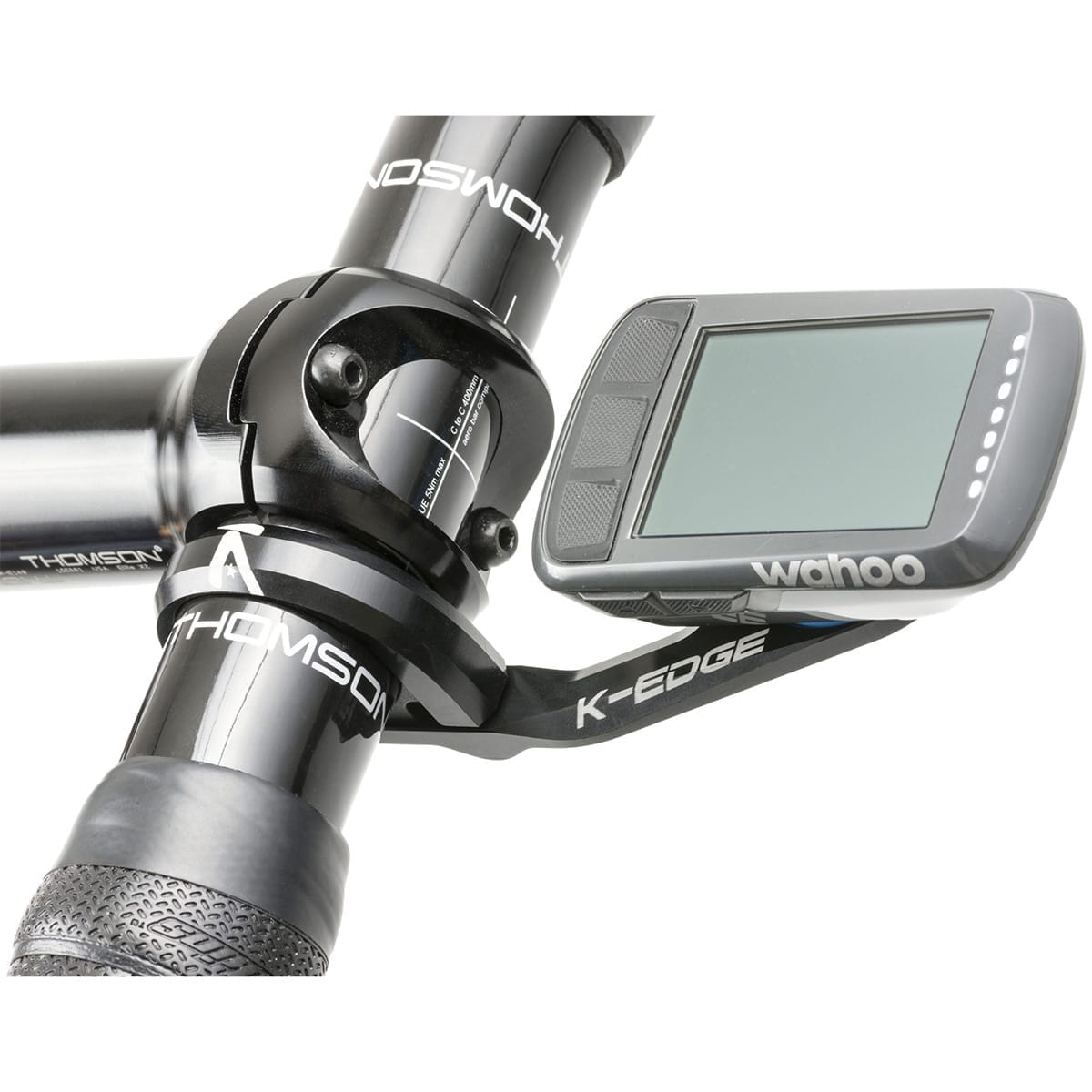 Supporto Manubrio K-EDGE SPORT per GPS WAHOO Nero
