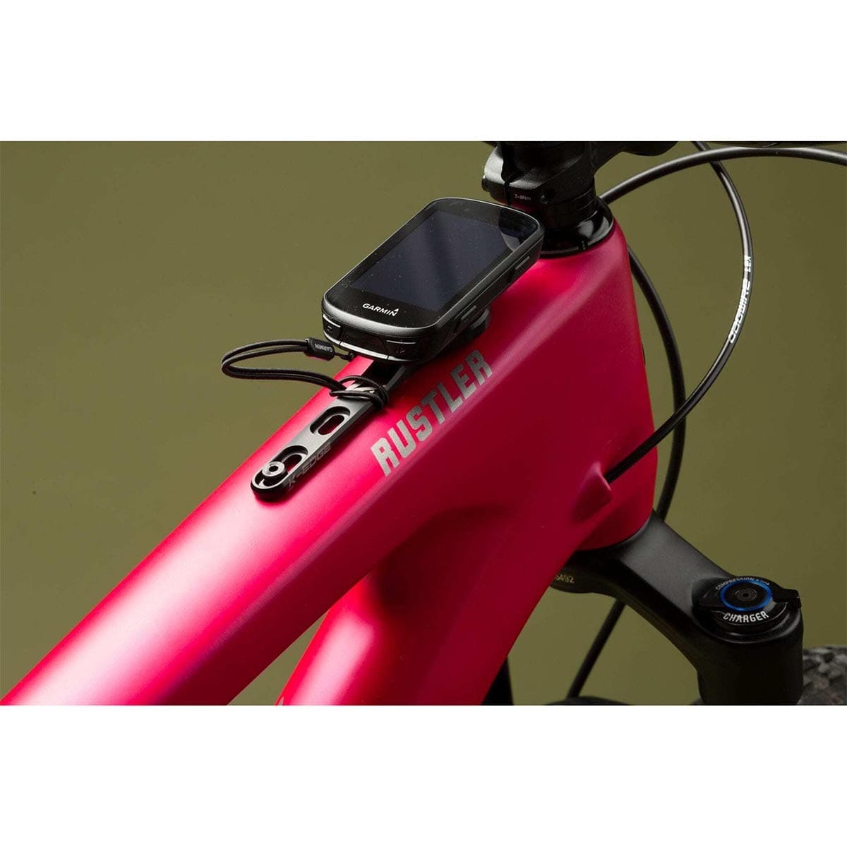 Rammebeslag K-EDGE TOP TUBE MOUNT til GPS GARMIN EDGE Sort