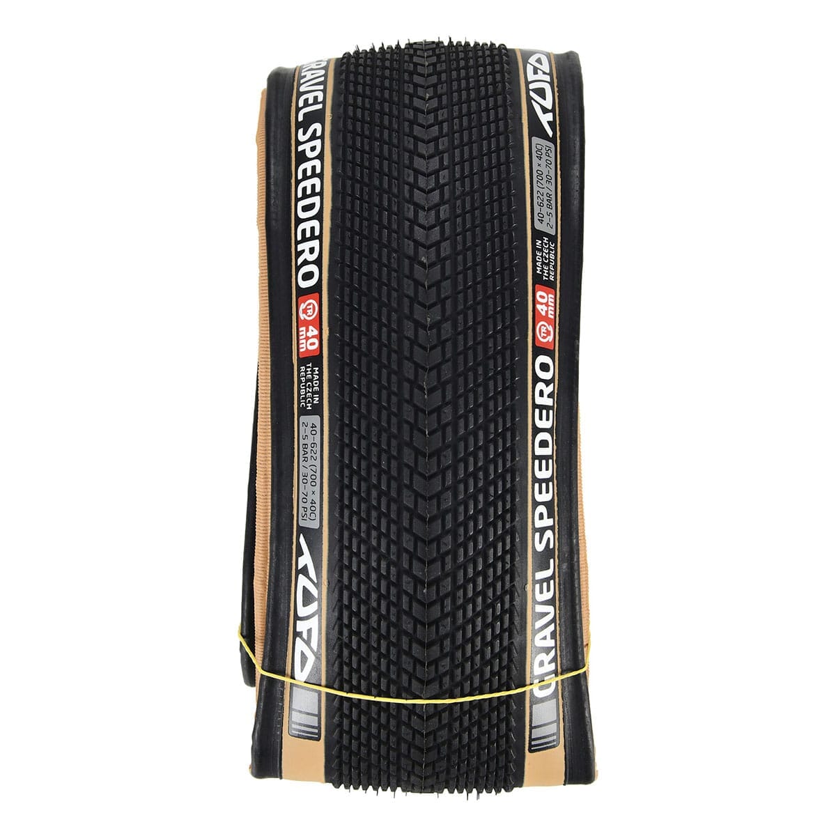 Dæk TUFO GRAVEL SPEEDERO 700x40c Tubeless Ready Beige