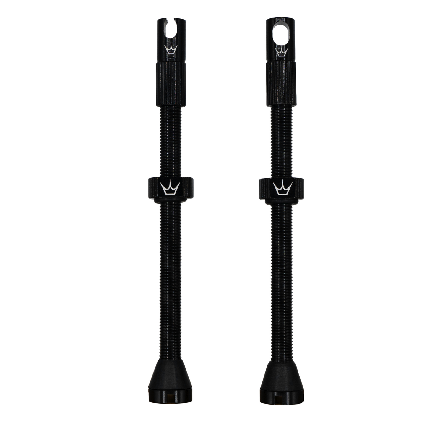 Válvulas Tubeless PEATY'S x Chris King MK2 Presta 80 mm (x2) Preto