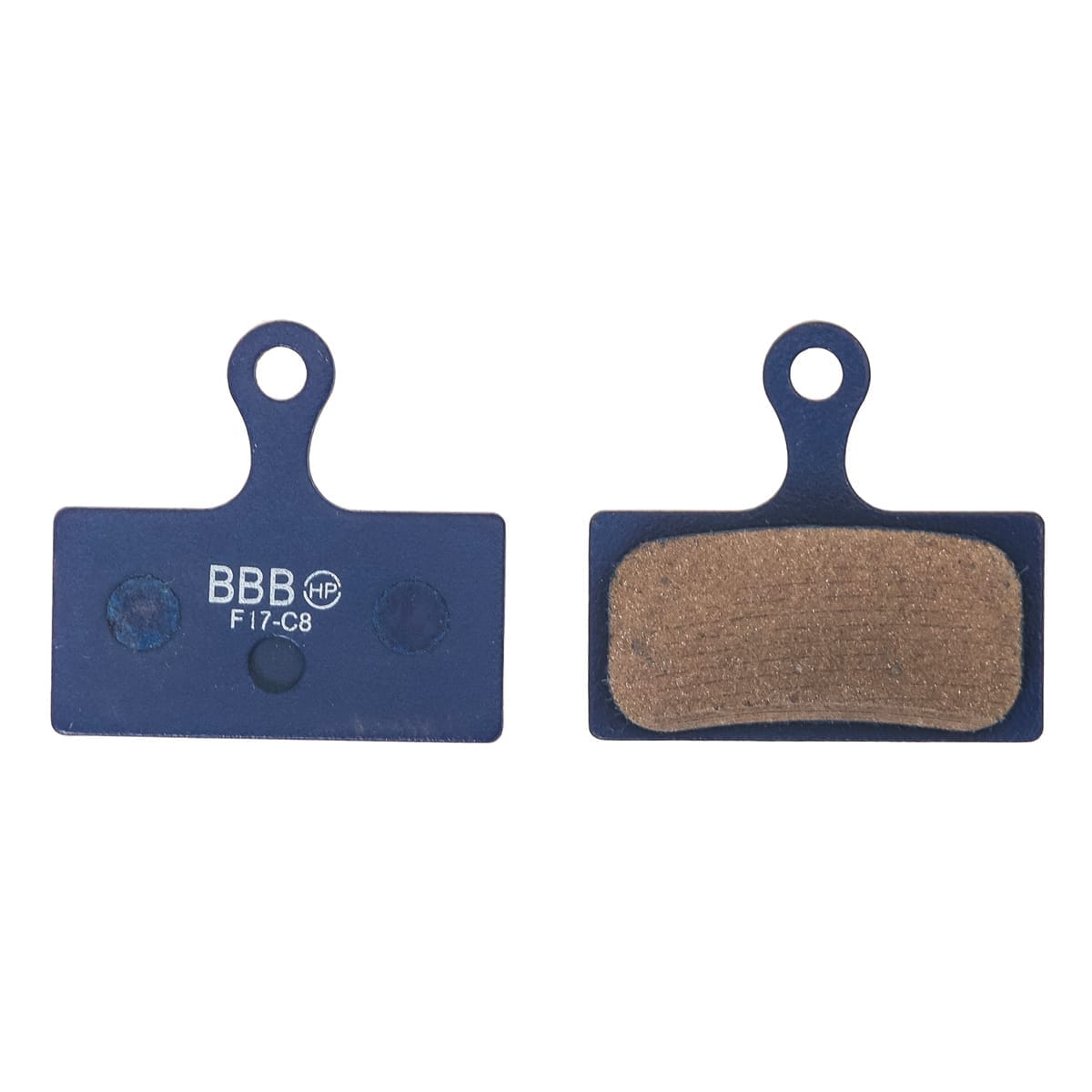 Organické brzdové destičky BBB HP pro Shimano G02A XTR / Deore XT / SLX / Alfine